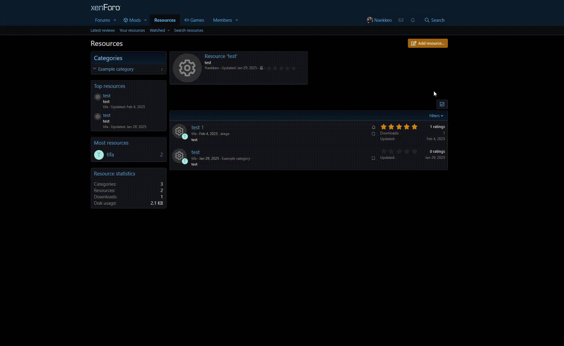 [AKL] Resource Manager Dropdown menu - XenForo community.gif