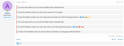 [XenConcept] Hide BBCode