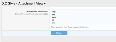 D.C Style - Attachment view
