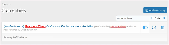 [XenCustomize] Resource Views & Visitors