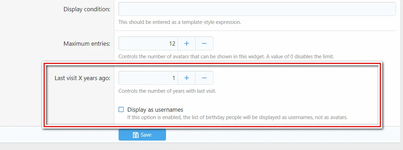 [UH] Extended Birthdays