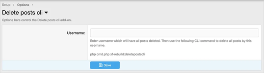[Andy] Delete posts cli