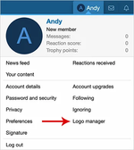 [AndyB] Logo manager