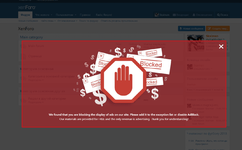 [SVG] Adblock Detected