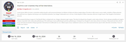 [OzzModz] Widget Position: Below First Post