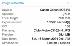 [AndyB] Remove image metadata