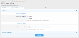 [XTR] Search Box