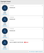 [AndyB] View reply manager