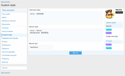 [TC] Custom User Style