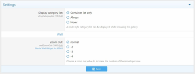 Media Wall Widget for XF Media Gallery