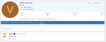 [OzzModz] User Profile Notes