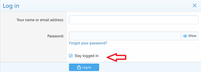 [OzzModz] Remove Stay Logged In Checkbox