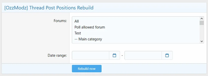 [OzzModz] Thread Post Positions Rebuild