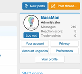 [cXF] Account widgets