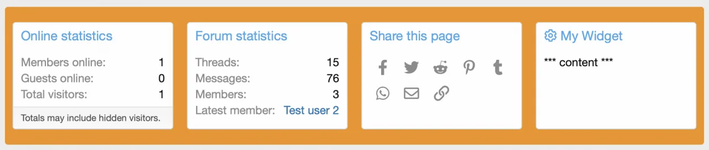 [cXF] Widget Columns
