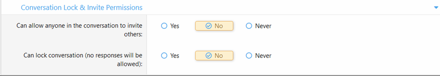 [OzzModz] Conversation Lock & Invite Permissions
