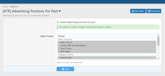 [XTR] Advertising Positions For Post
