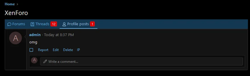 [XB] Forum Content List Tabs