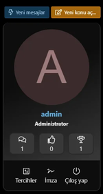 [Ap Yazılım] User Panel