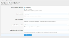 [XenGenTr] Bildirim Sesi