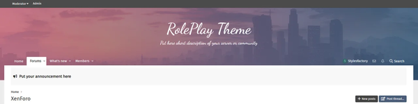 [StylesFactory] RolePlay