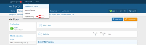 [OzzModz] Front End Moderator Log