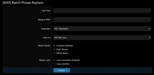AIXF Batch Phrase Replace