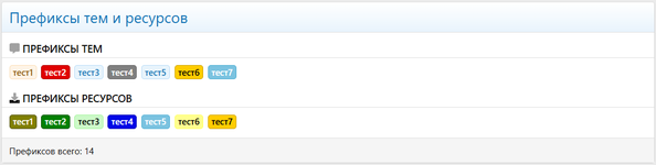 [XENDEEP] Prefix Thread and Resources List