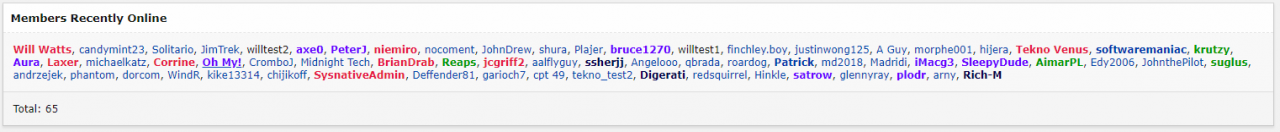 [Sysnative] Improved Member Stats Widgets